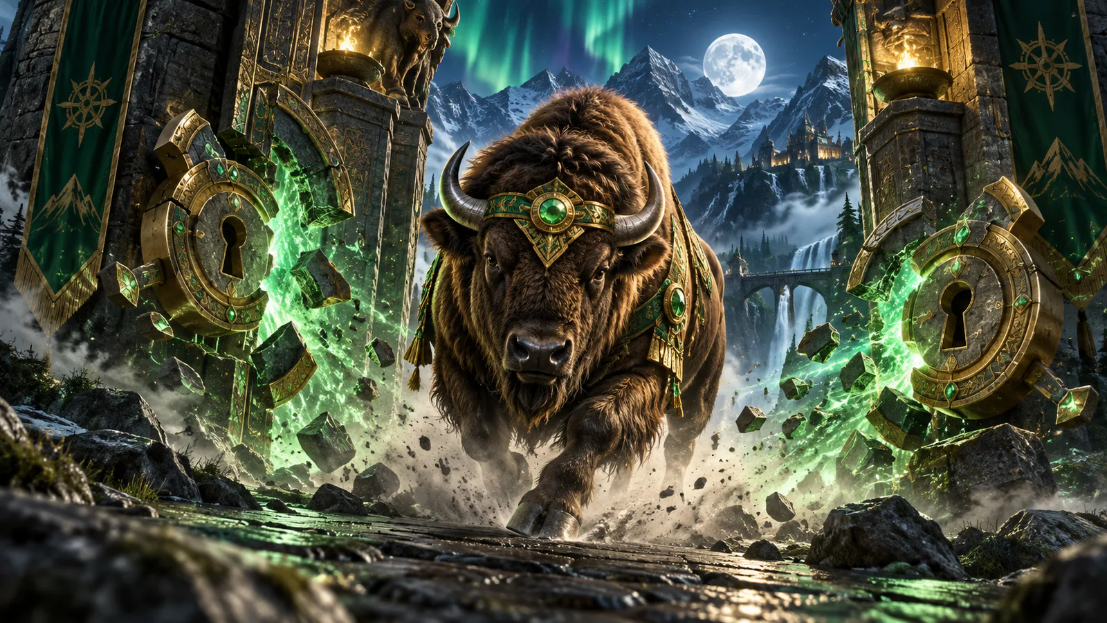 Buffalo Prime X-Unlock Running Wins — original editorial scene