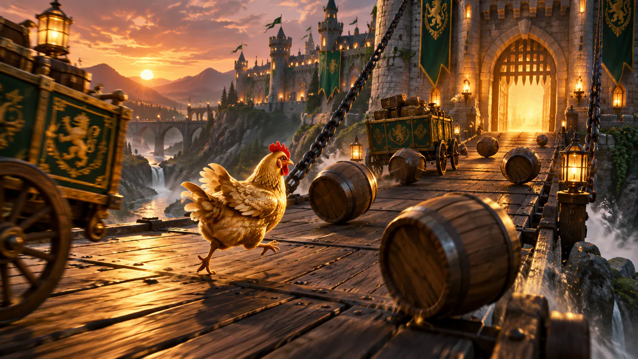 Chicken Road 2.0 — original editorial artwork