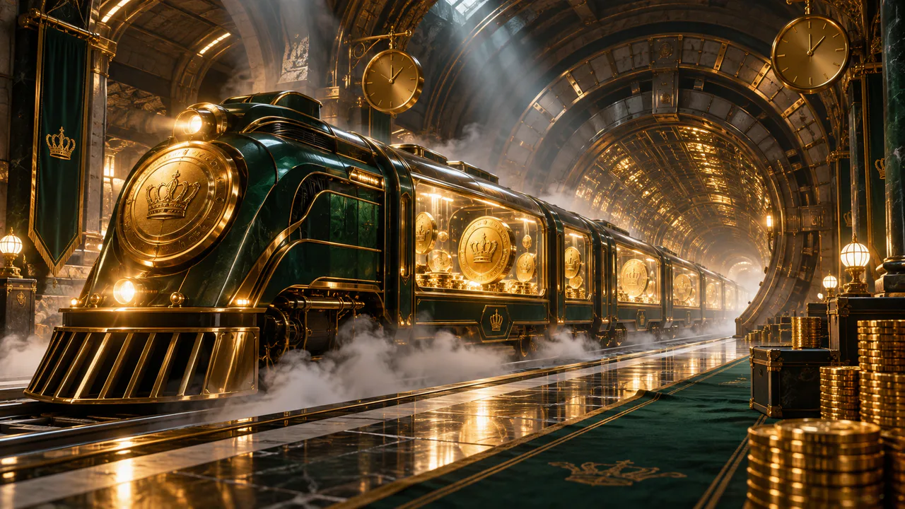 Only Coins Express — original editorial artwork