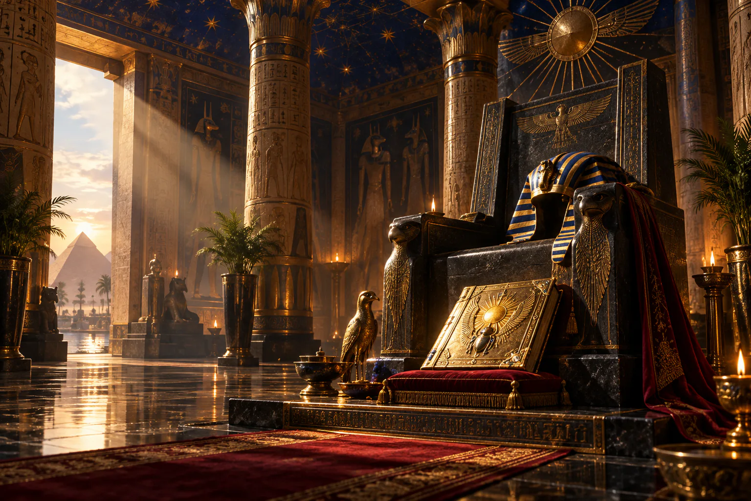Ramses Book — original editorial scene